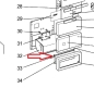 Preview: Gegengewicht für Münzrückgabeklappe  Evoca N&W Wittenborg  FM7000 SM7000 7600