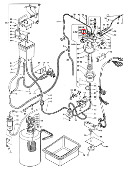 O-Ring grün Dichtung Ventilhülse Kaffee Kessel Wasserleitung Evoca N&W