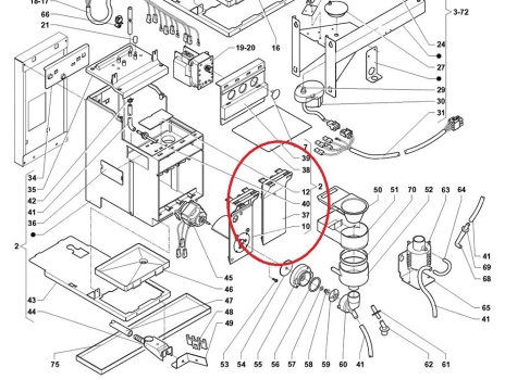 `0` Mixerhalter Abdeckung für Mixerkasten