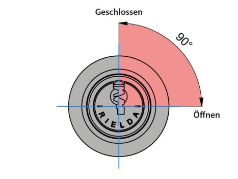 Rielda RS1 Eischloss Typ 800-30RS1 für Vendo 2. Serie