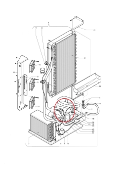 Kompressor für Zanussi Smart Warenautomat