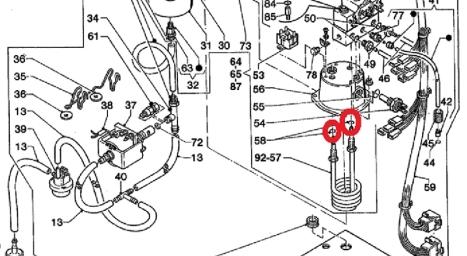 O-Ring  Rohrheizkörper Espressoboiler Evoca Necta N&W