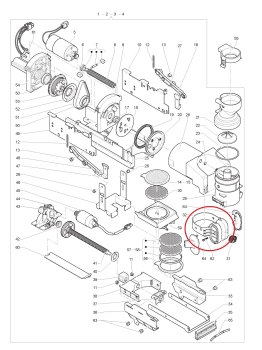 Grüner Griff Brühkammer Sigma Wittenborg FB7100 Koro