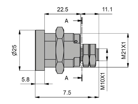 Rielda RS1 Schloss Typ 463D für Sielaff