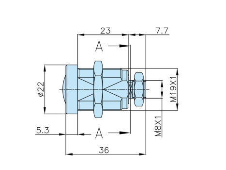 Rielda Schloss 503 RS1 für Evoca Necta N&W Wittenborg Zanussi