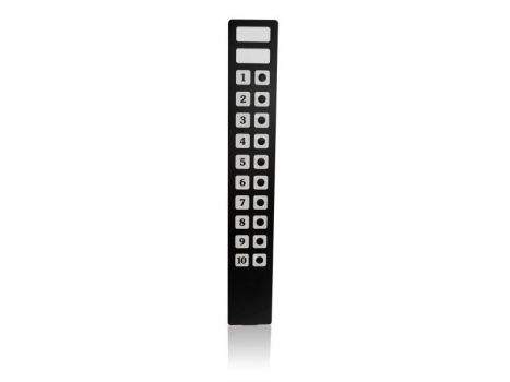 Folientastatur 10 Tasten schwarz/weiß passend für Adriani 820