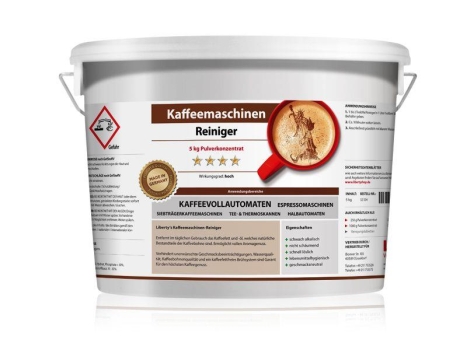 Kaffeemaschinenreiniger Pulver Konzentrat 5 kg Eimer