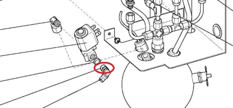 Reduzierverbinder 1/8" AG x 5 mm IG Wassersystem Wittenborg ES5100