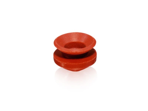 V Ring 4 mm  Silikon rot  passend für Spengler