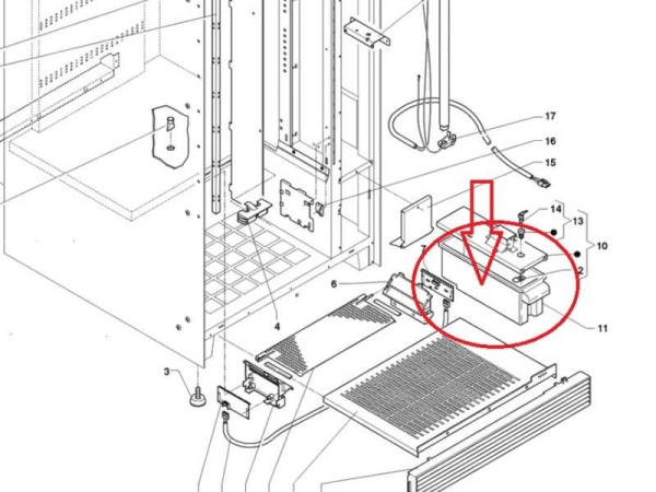 Evoca Münzspeicher  für Spiralautomaten