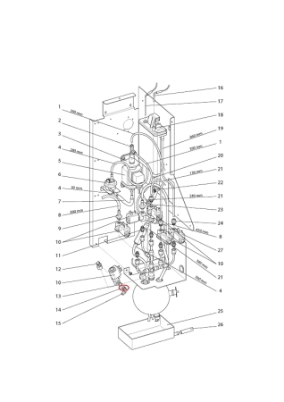 Reduzierverbinder 1/8" AG x 5 mm IG Wassersystem Wittenborg ES5100