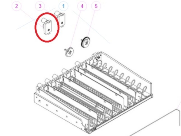 Sanden Vendo Spiralmotor für Einzelspirale und Doppelspirale