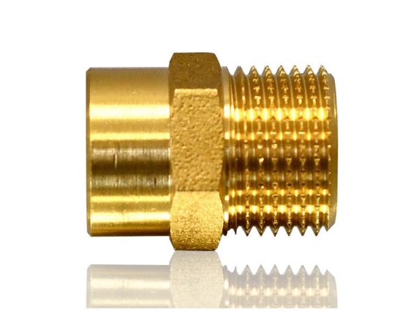 Reduziernippel 3/8" Außengewinde x 1/4" Innengewinde