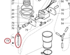 PU-Rohr für Schwingkolbenpumpe Evoca Necta N&W  Canto