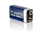 Varta 9 Volt Block Batterie High Energy Alkaline Batterien, Qualitätsbatterien