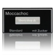 Auswahlschild Moccachoc halfsize Evoca Necta N&W Wittenborg Serie 5100 2800