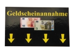 Aufkleber für Geldscheinleser 5 und 10 Euro