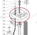 Motor Halterung Evoca N&W Wittenborg FB5100 FB7600 FB55 FB7100 FB5500