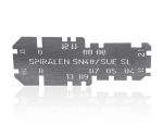 Sielaff Spiralschablone, Spiralmesser SN48, SiLine Snack