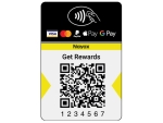 Nayax QR Code Sticker für App